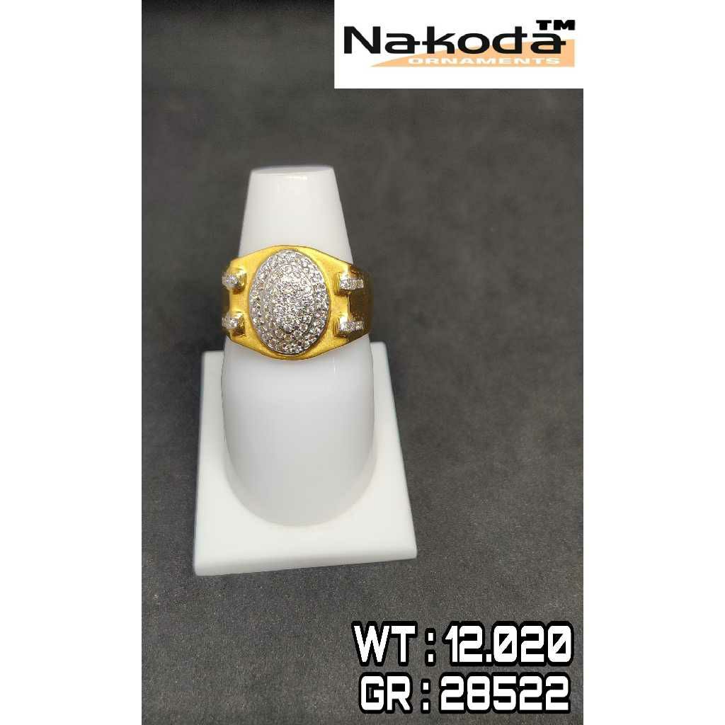916 Men's Fancy gold ring