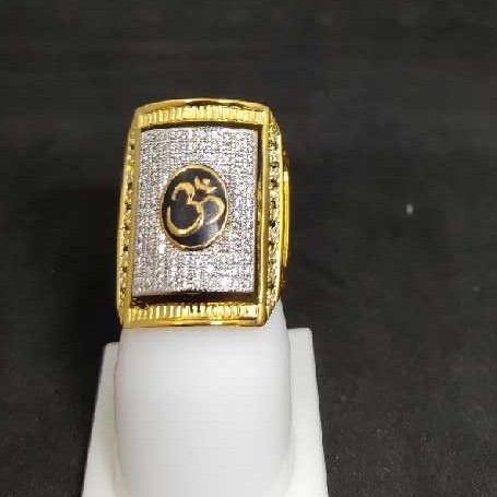 916 men's fancy gold ring
