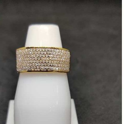 916 Men's fancy gold ring