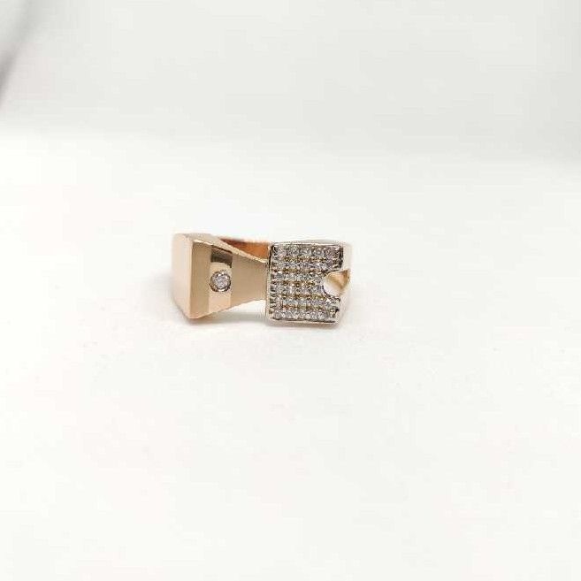 916 men's fancy gold ring