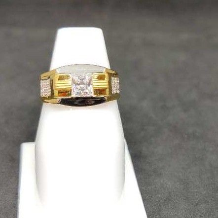 916 men's fancy gold ring