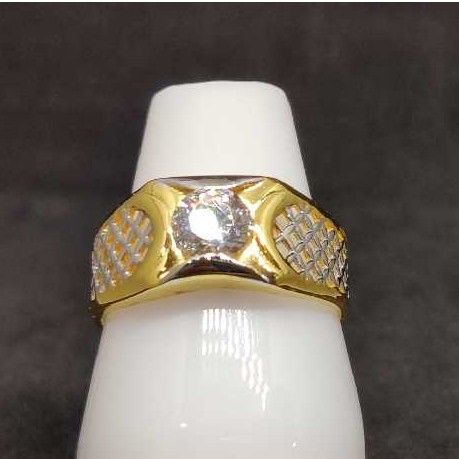 916 men's fancy gold ring