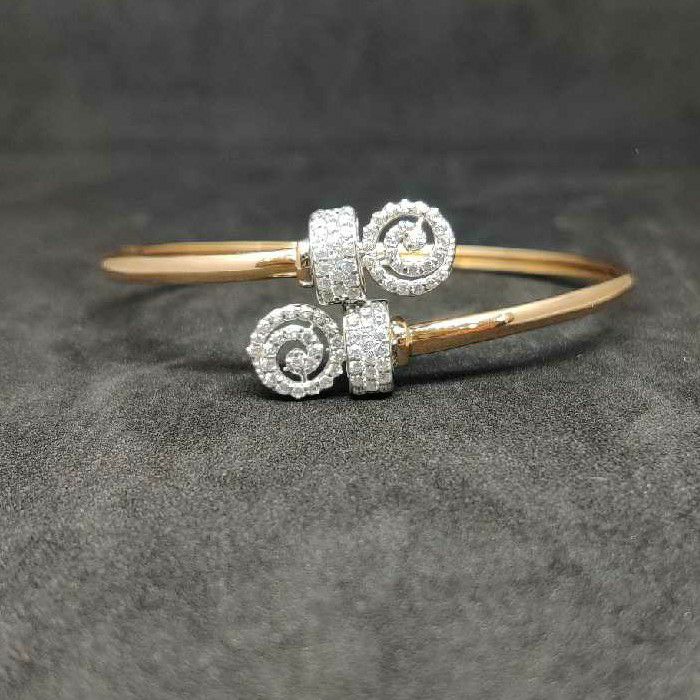 18k classic rose gold kada NO-28004