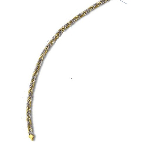 916 Braided Designer Gold Chain