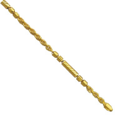 22KT/916 Yellow Gold Bombay Designer Handmade Chains