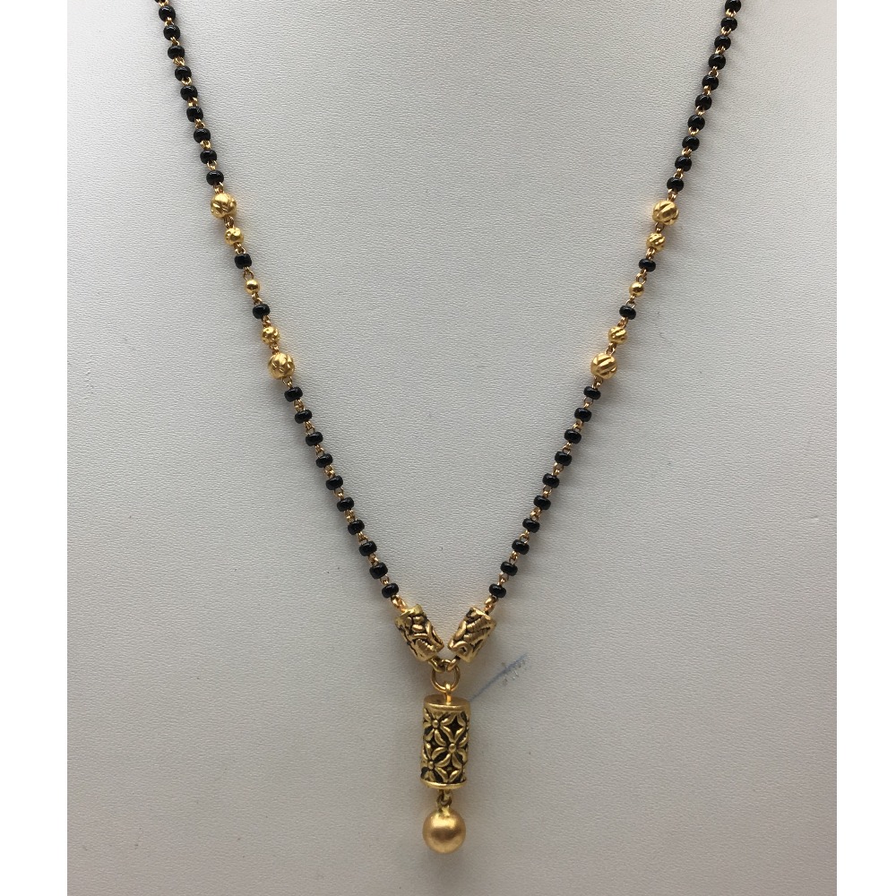 22kt antique mangalsutra dokiya