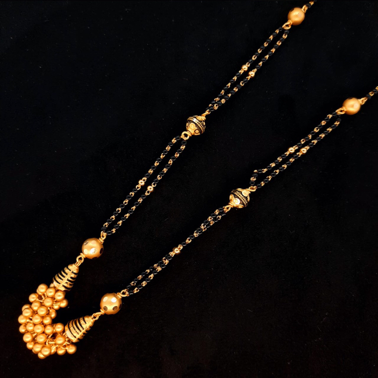 22kt antique Mangalsutra Dokiya