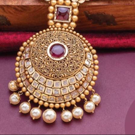 Exquisitely made piece of 22kt antique mangalsutra