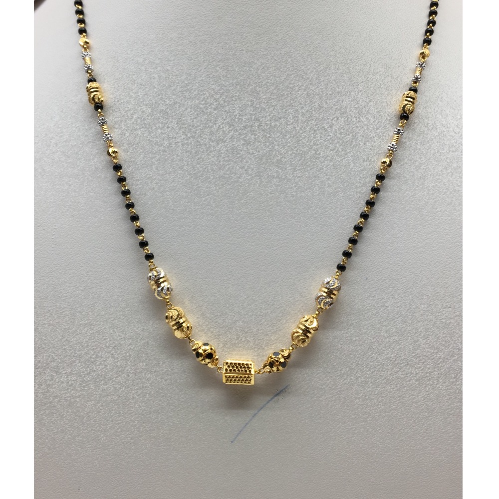 916 antique cnc mangalsutra dokiya