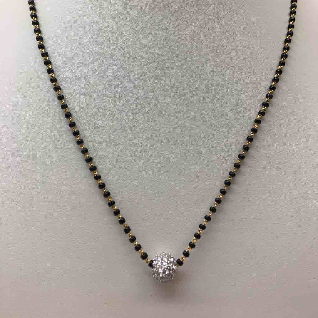 916 Fancy CZ Mangalsutra Dokiya