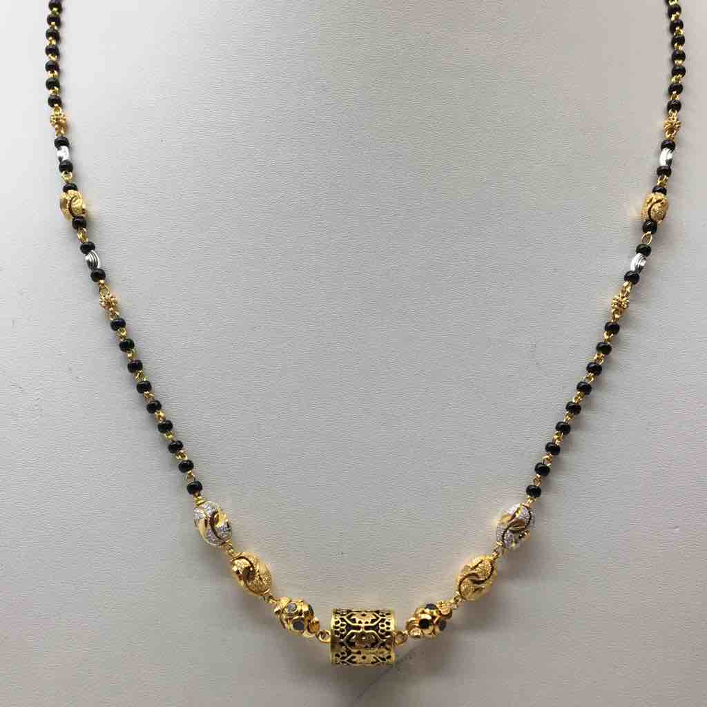916 Antique single line Mangalsutra Dokiya