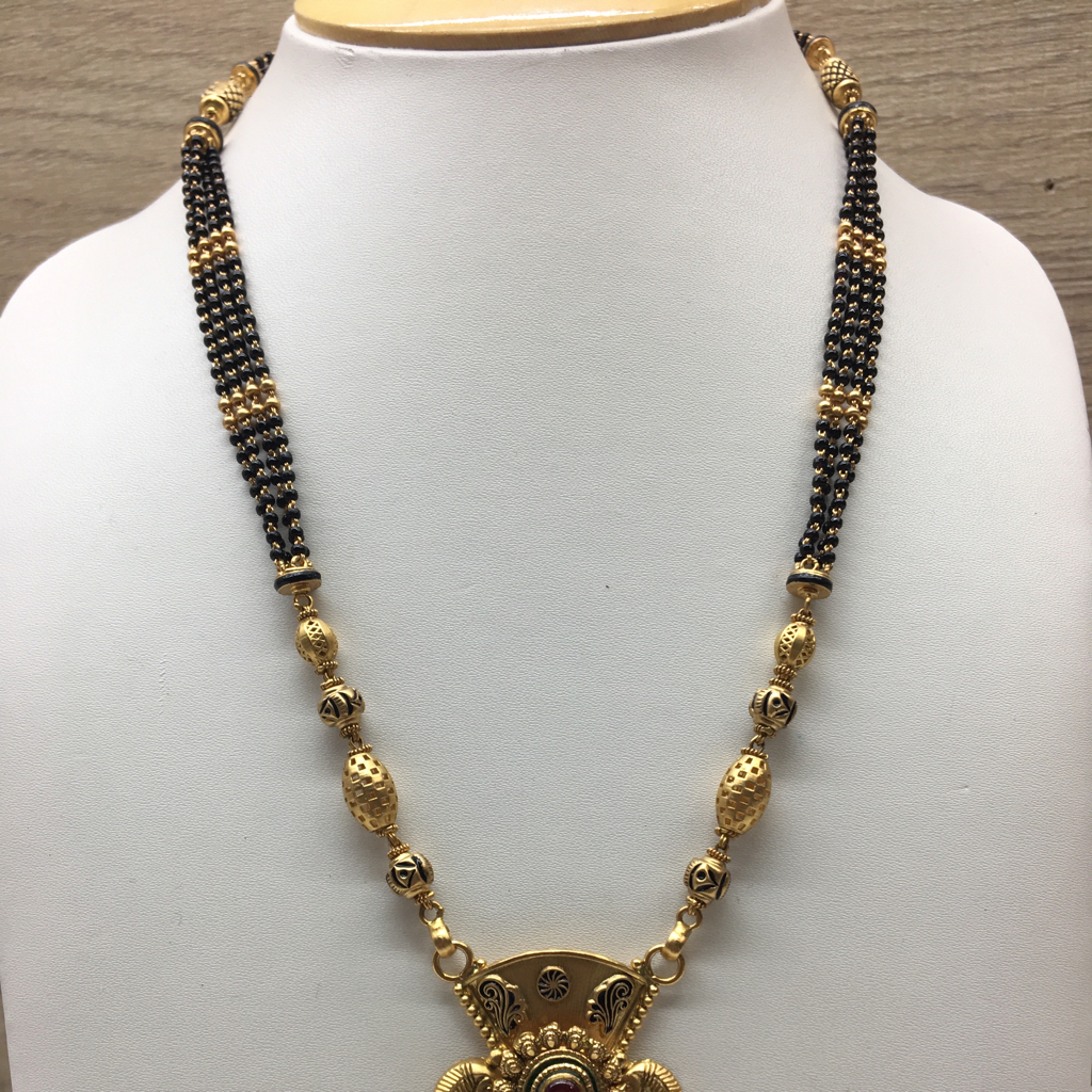 916Gold Antique Bridal Jewellery Mangalsutra