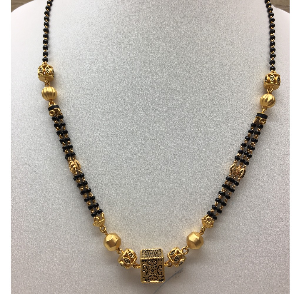 916gold Antique Wedding Jewellery Mangalsutra Dokia