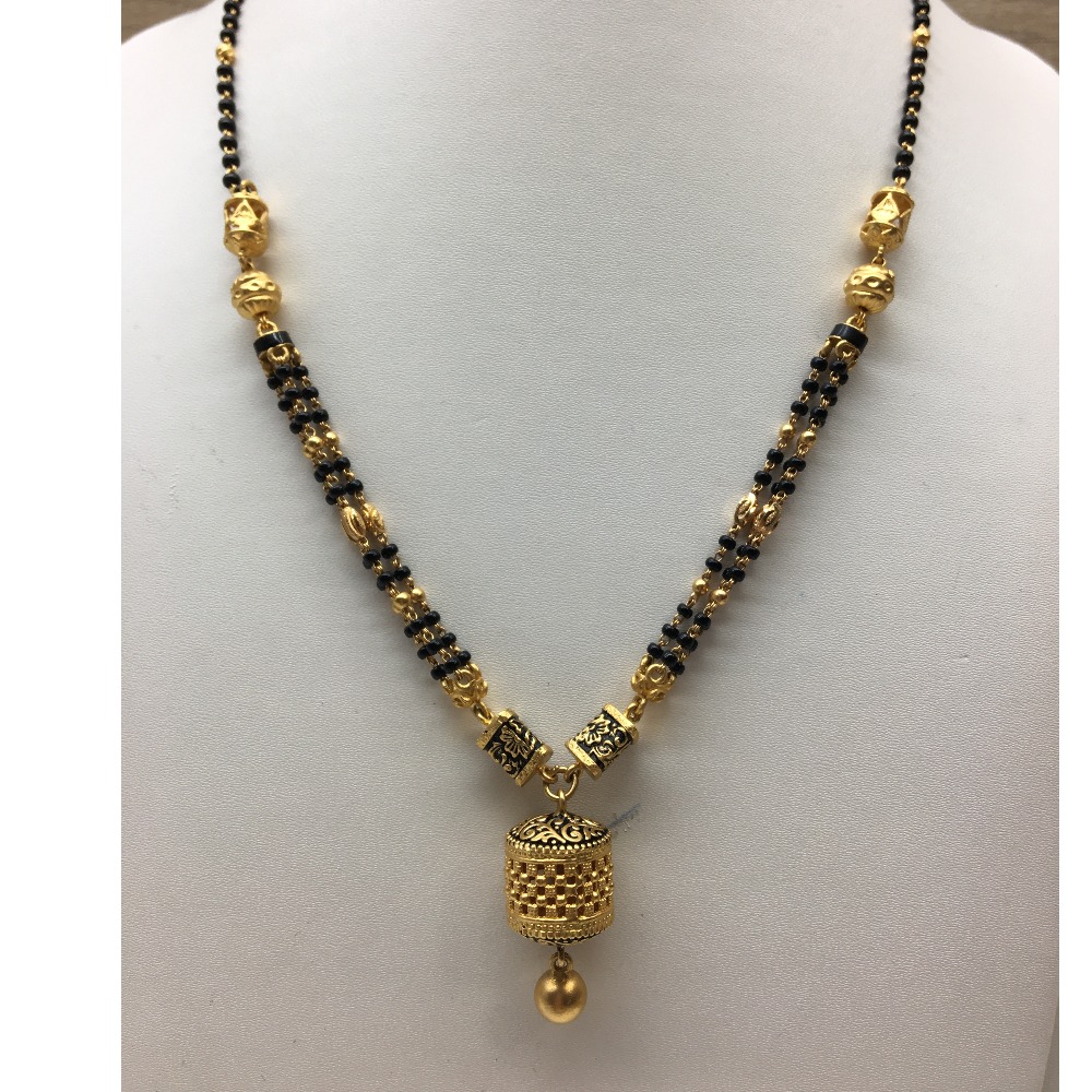 916gold antique wedding jewellery mangalsutra dokia