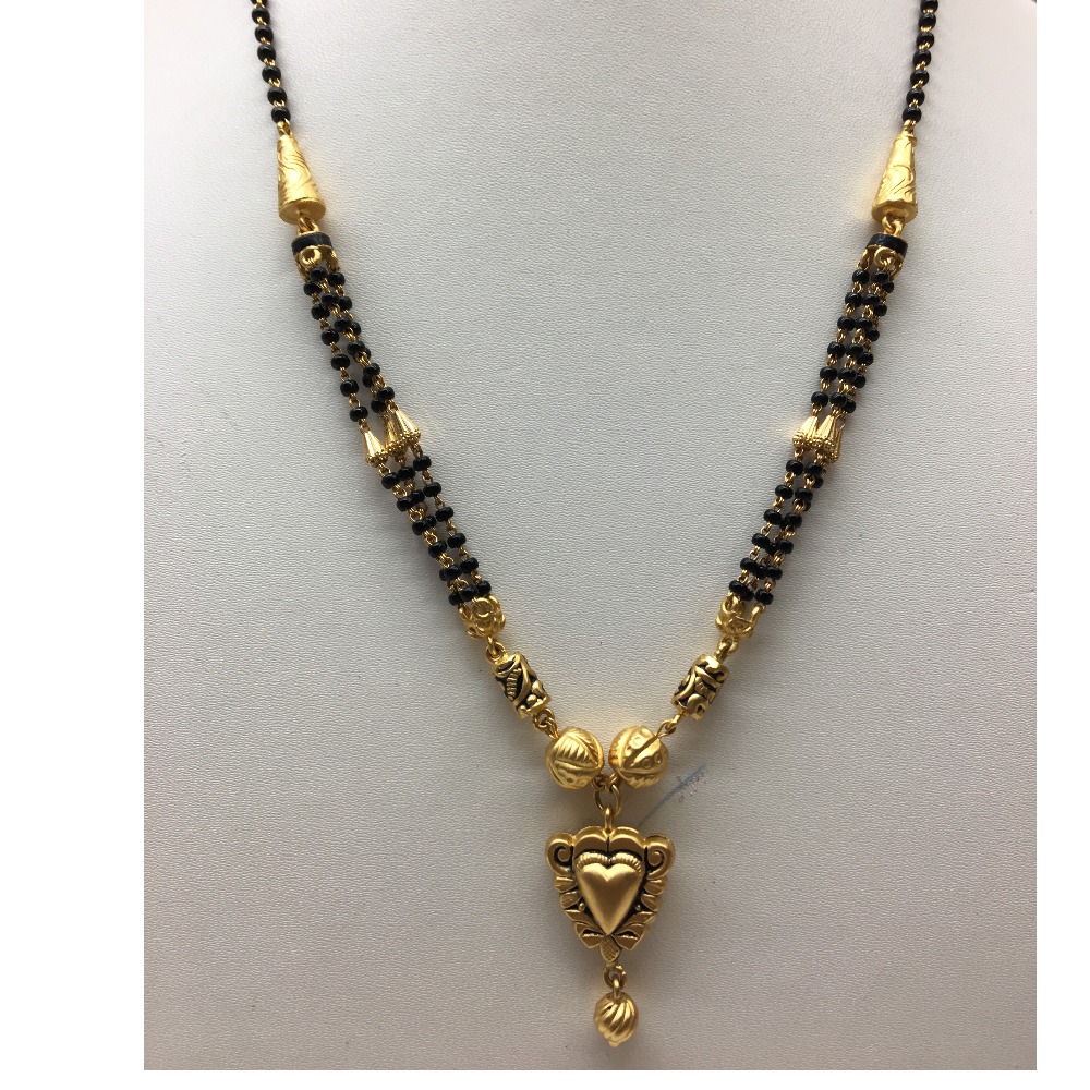22kt fancy antique  mangalsutra dokiya