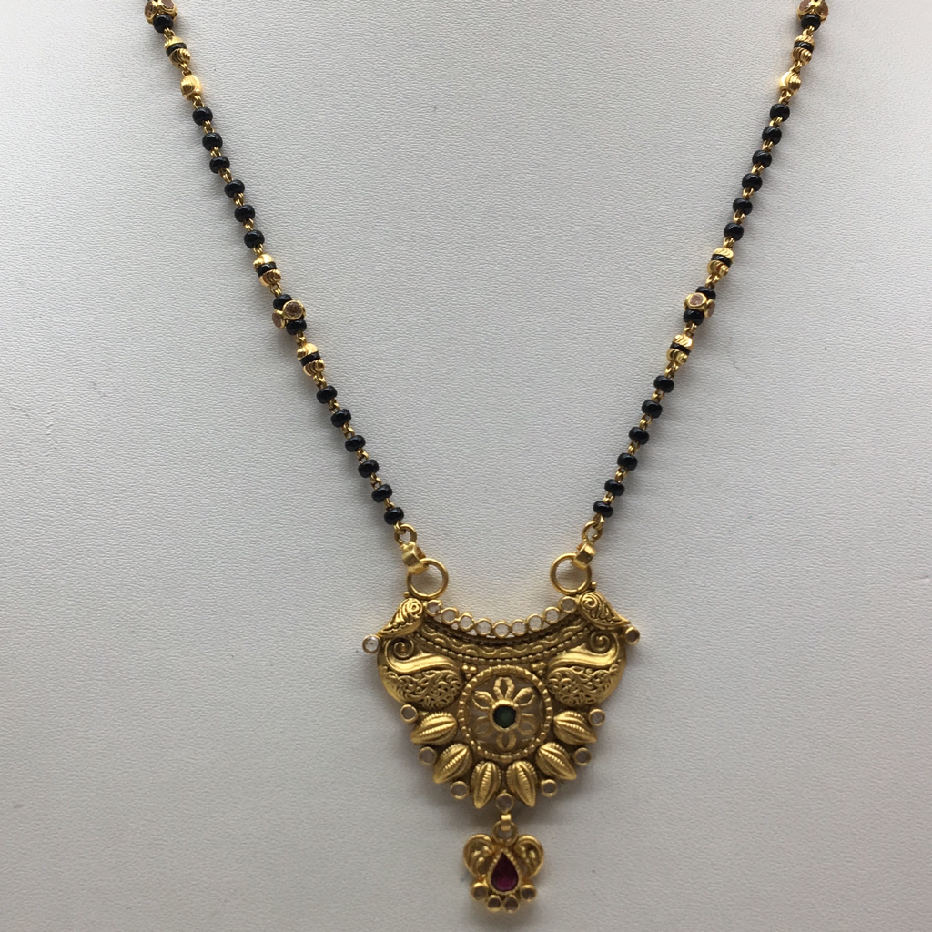 916 gold vilandi mangalsutra