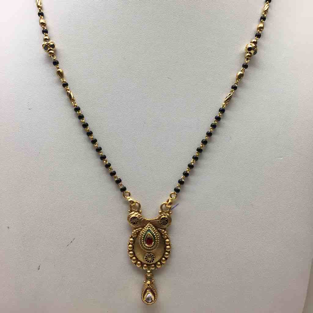 916 antique mangalsutra DOKIA