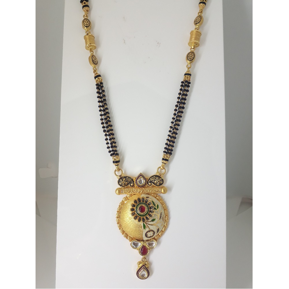 916 Gold Antique Mangalsutra IO-A011