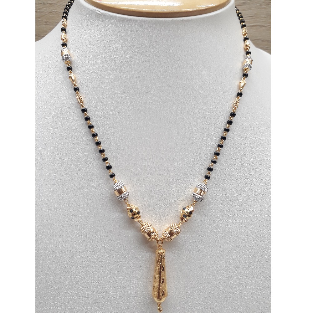 916 Gold Antique Mangalsutra Dokia IO-AN003