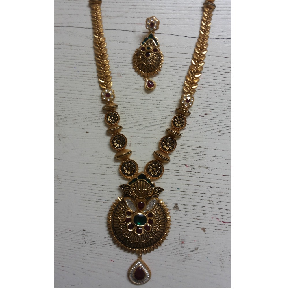 22KT Gold Necklace Set