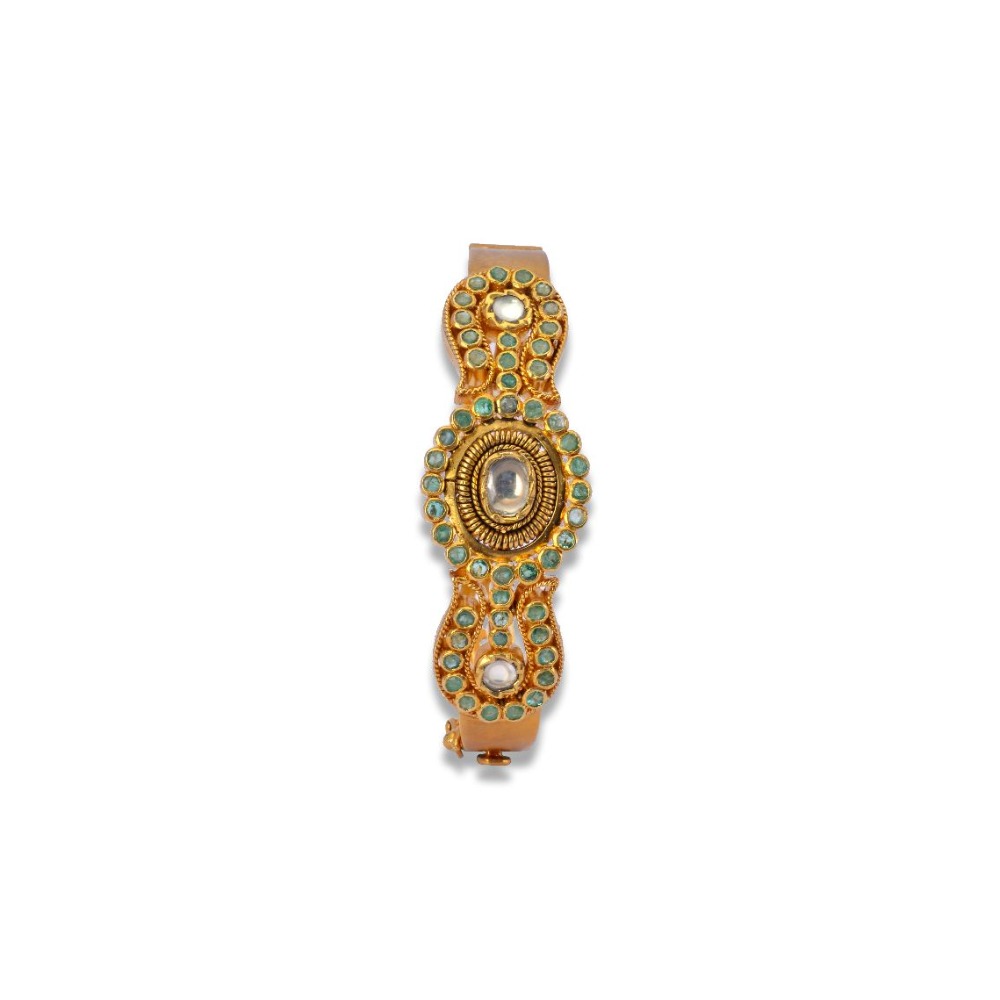 925 silver micro gold plated bracelet