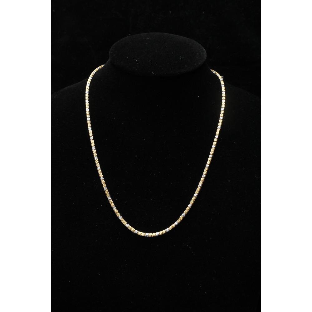 22KT Gold Mercury Rhodium chains ML-C021
