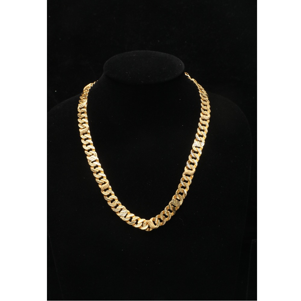 916 Gold Fancy Hollow chains ML-C004