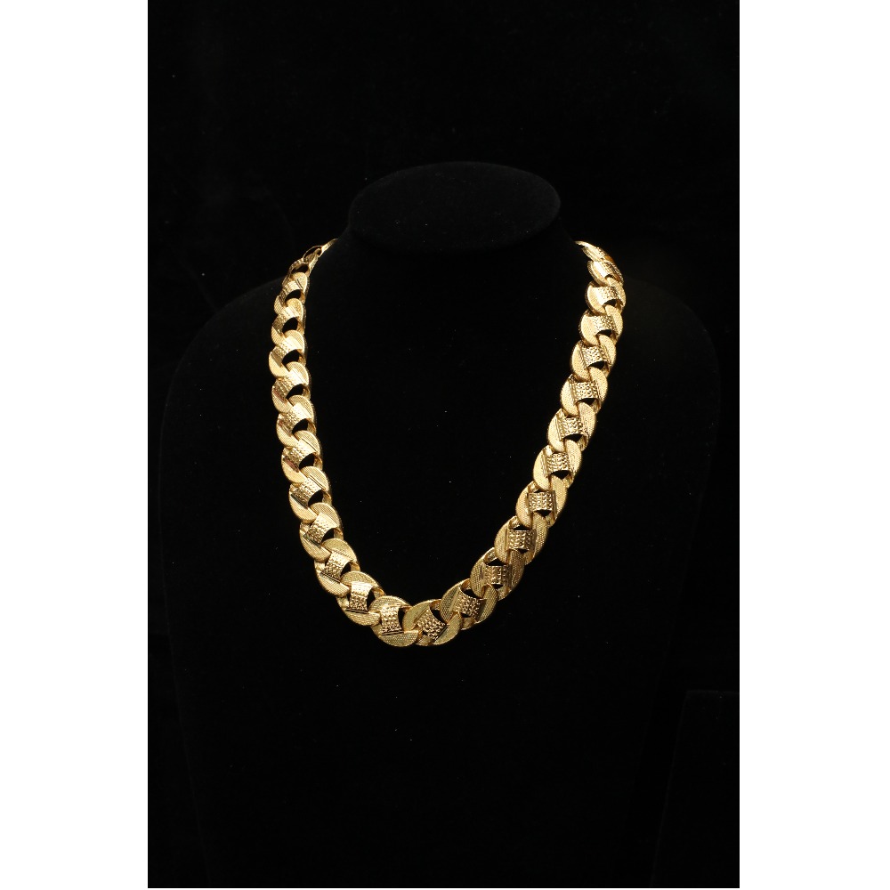 916 Gold Fancy Singapore Chain ML-C002