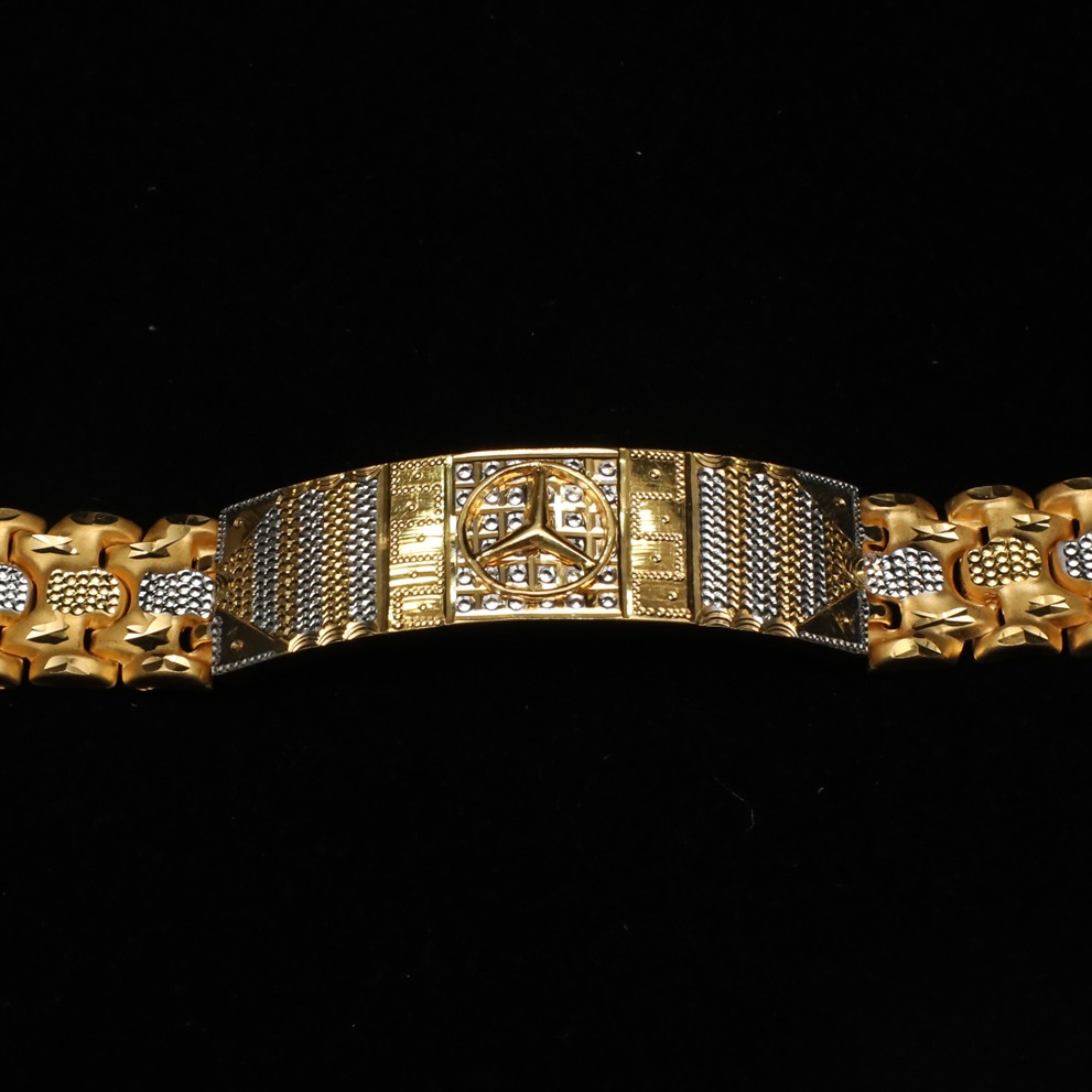 22KT Gold Stylish Gents Lucky ML-B009