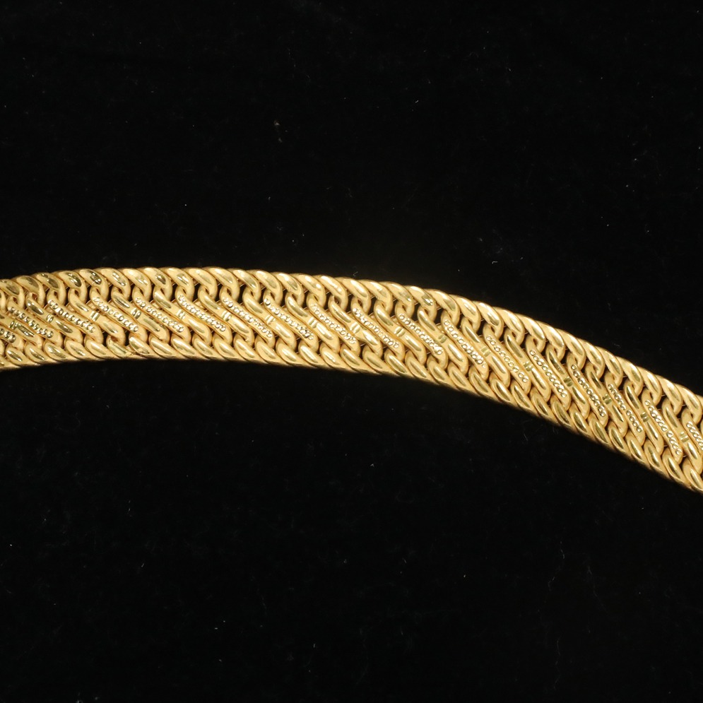 916 gold designer bracelet for men ml-b001