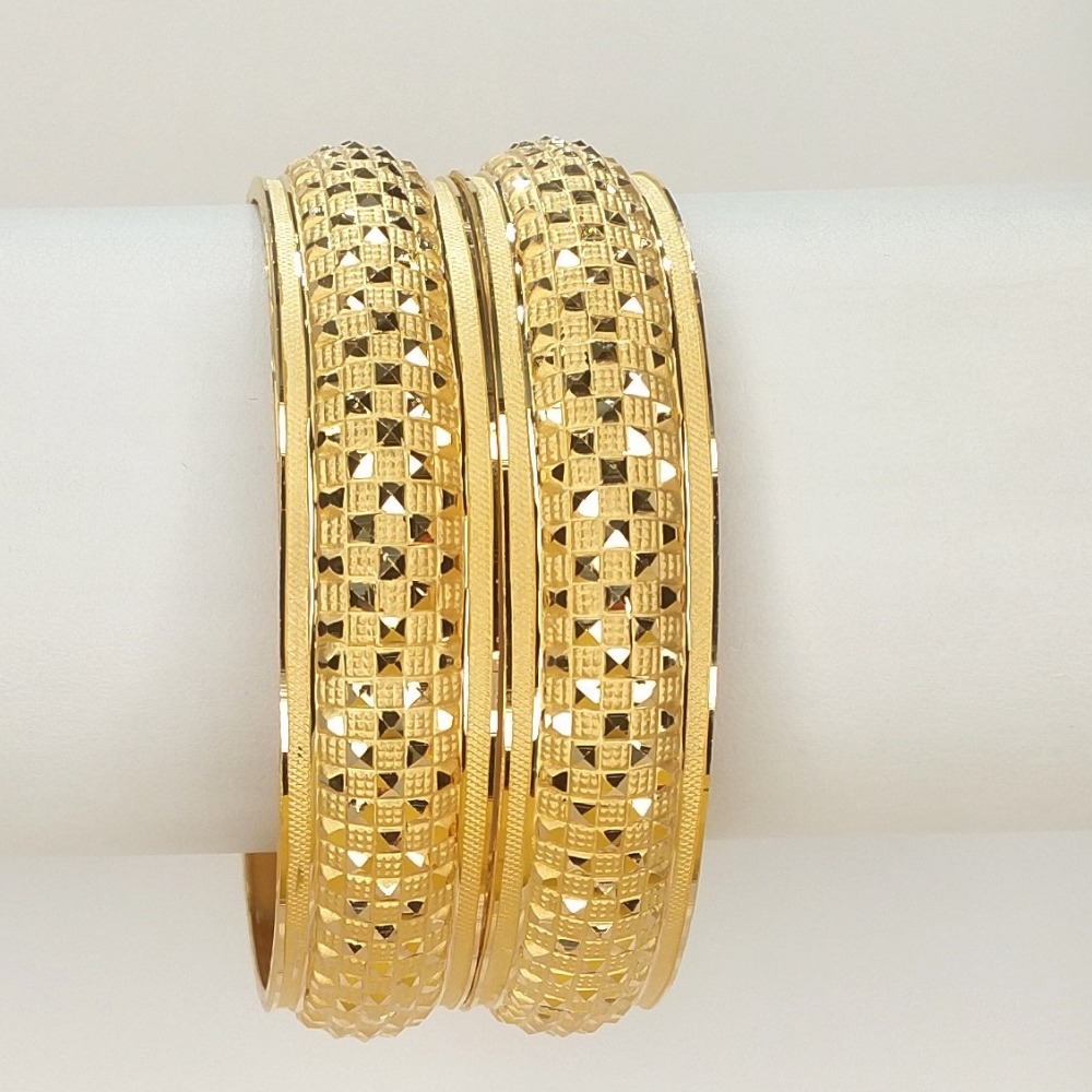 916 gold Hallmark Trendy Bangle