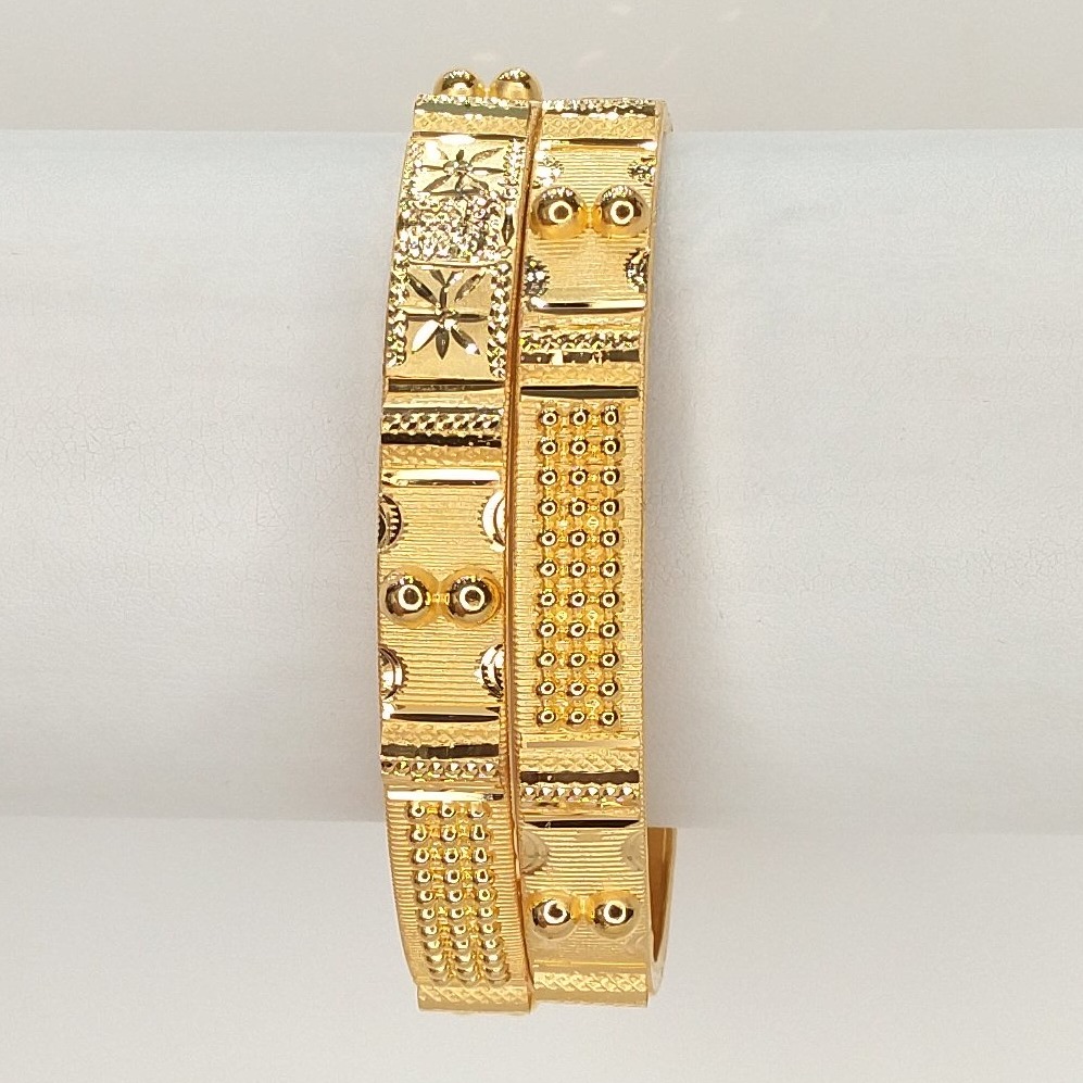 916 gold Hallmark Classic  Bangle