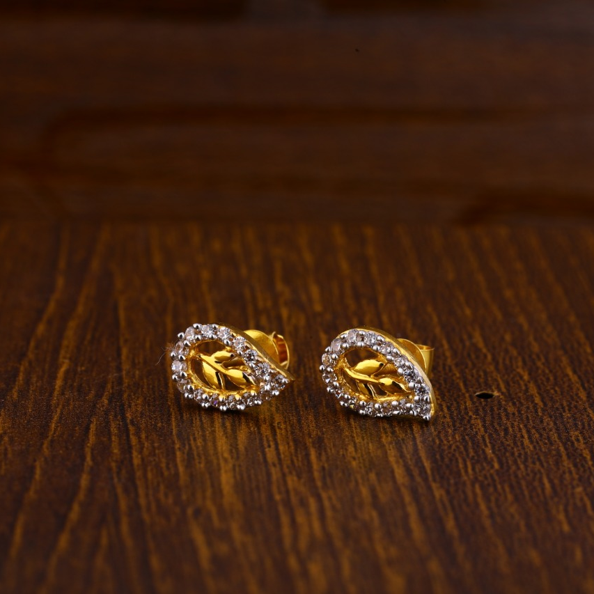 22KT Gold Ladies Tops Earrings LTE167