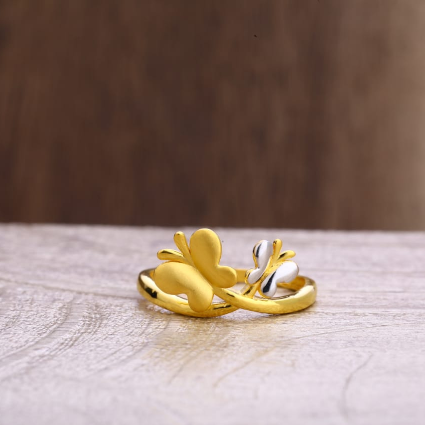22KT Gold Hallmark Gorgeous Ladies Plain Ring LPR329