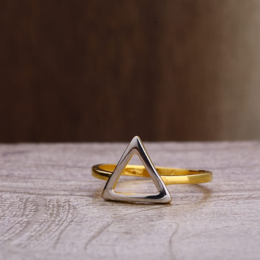 916 Gold Hallmark Exclusive Ladies Plain Ring LPR286
