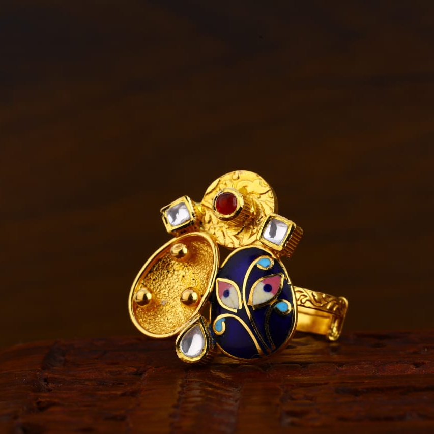 916 Gold Hallmark Antique Classic Ladies Ring LAR127