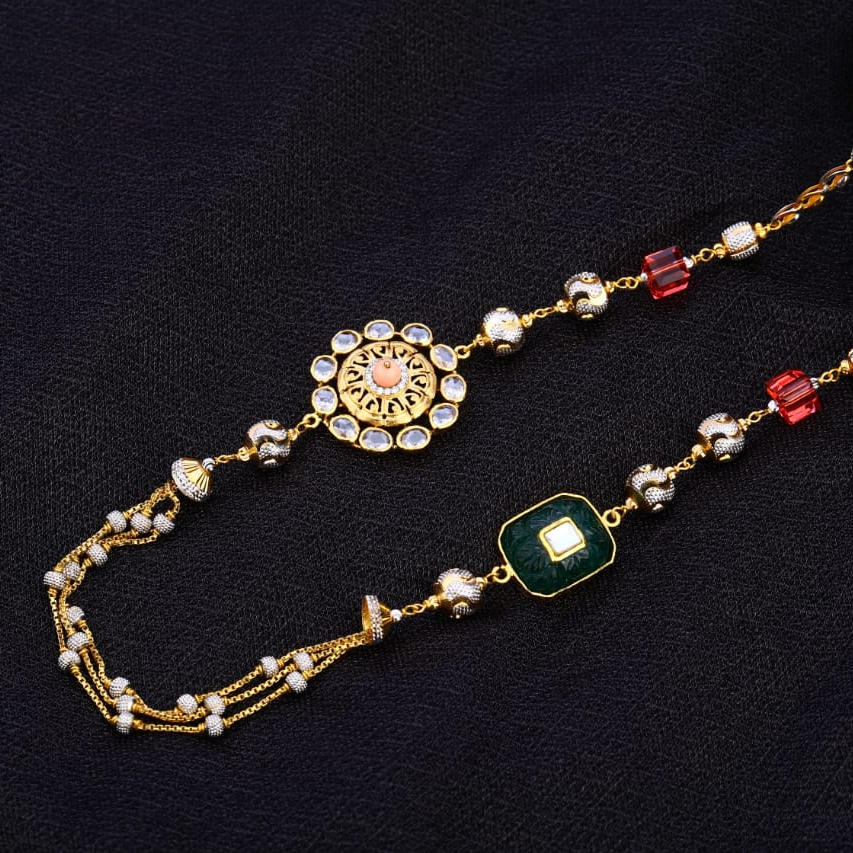 916 Gold Hallmark Classic Antique Ladies Chainmala AC259