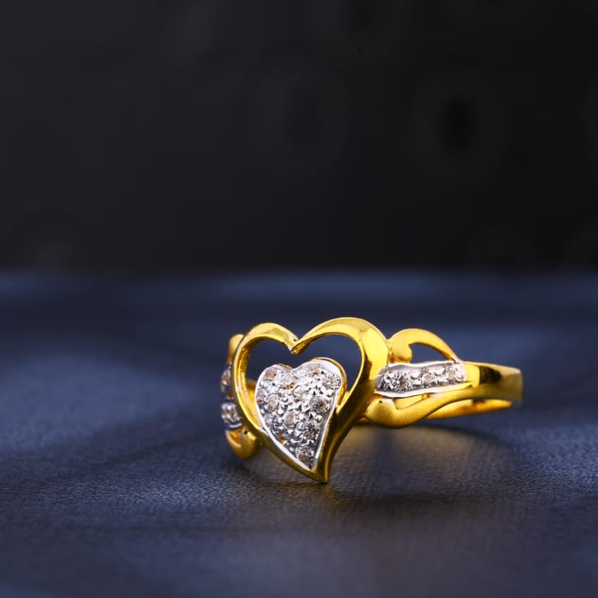 22KT Gold Fancy Ladies Ring LR1037