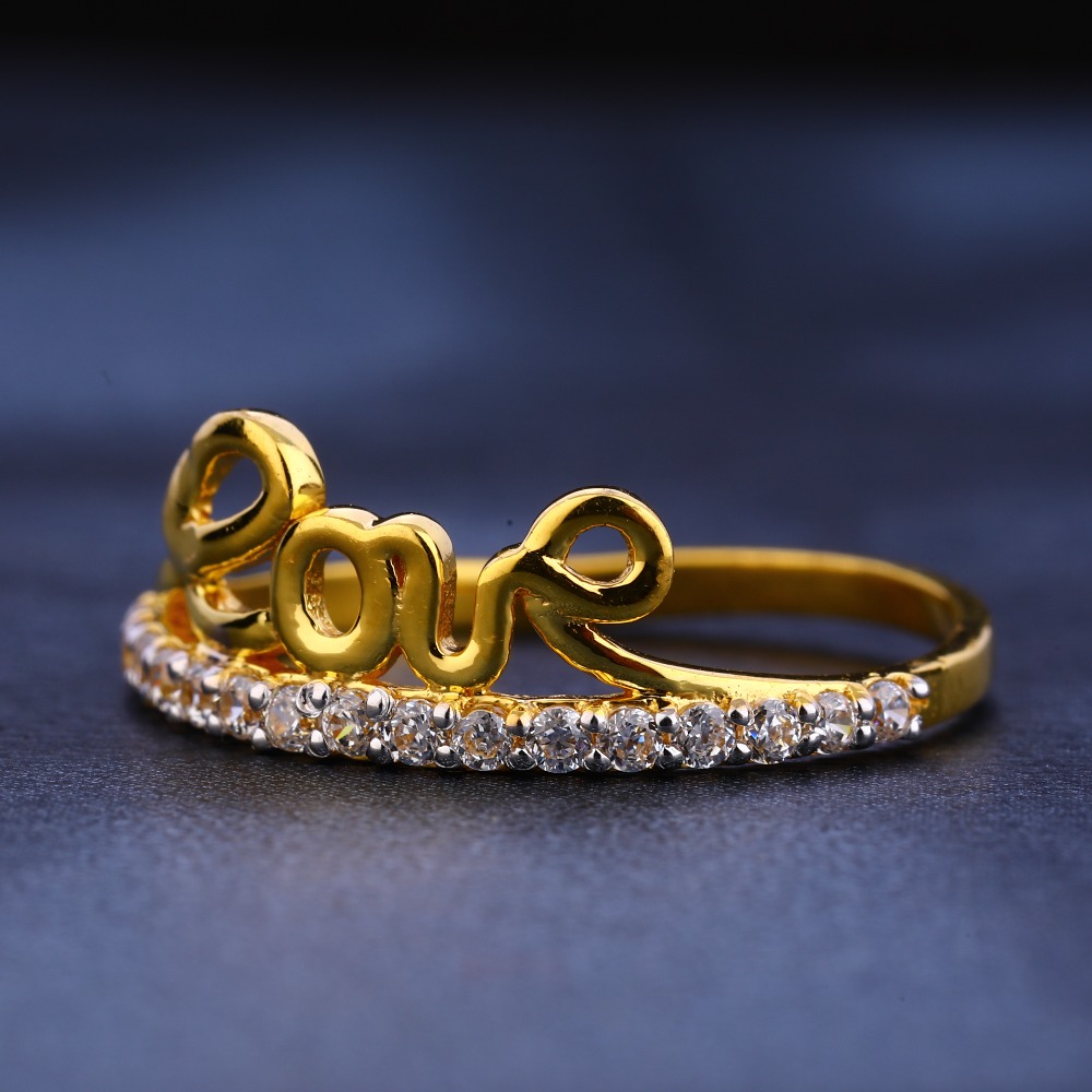 916 Gold  Women's Designer Hallmark Ring LR256