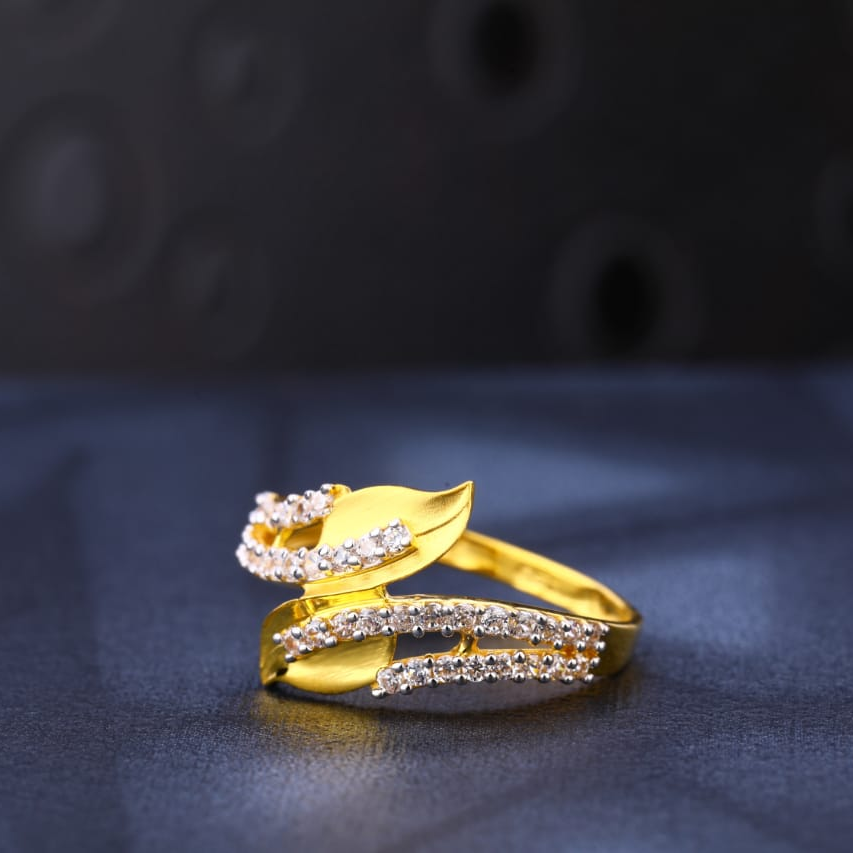 22KT Gold Classic Ladies Ring LR949