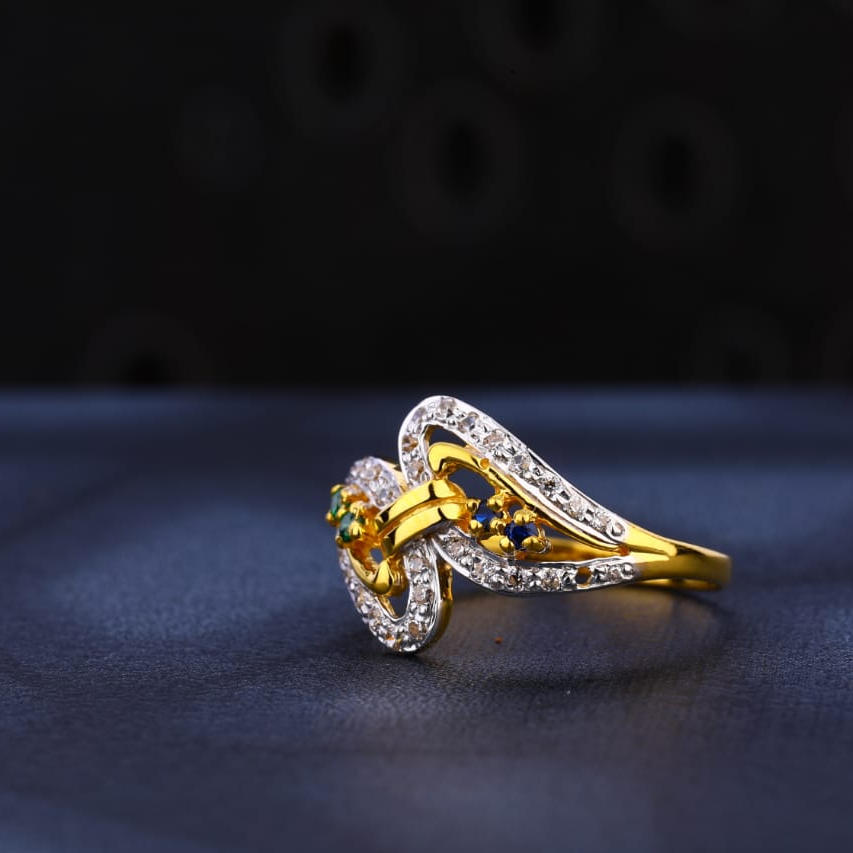 916 Gold Exclusive Ladies Ring LR981
