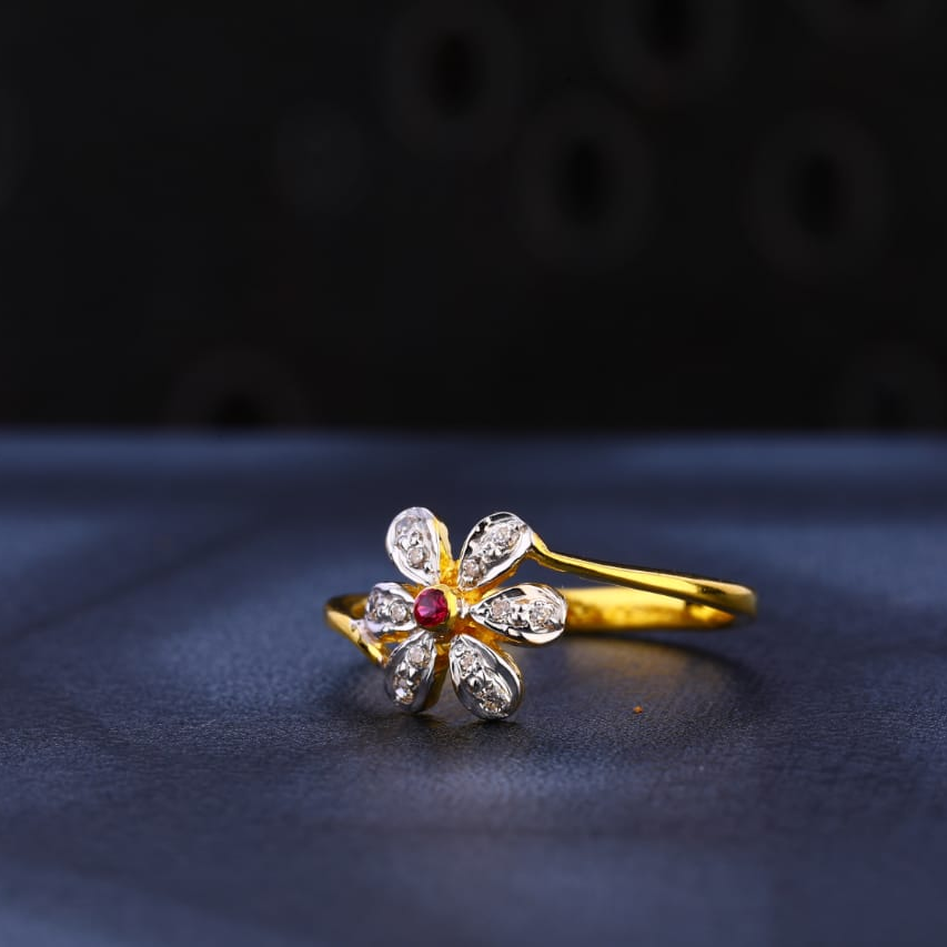 916 Gold Designer Ladies Ring LR982
