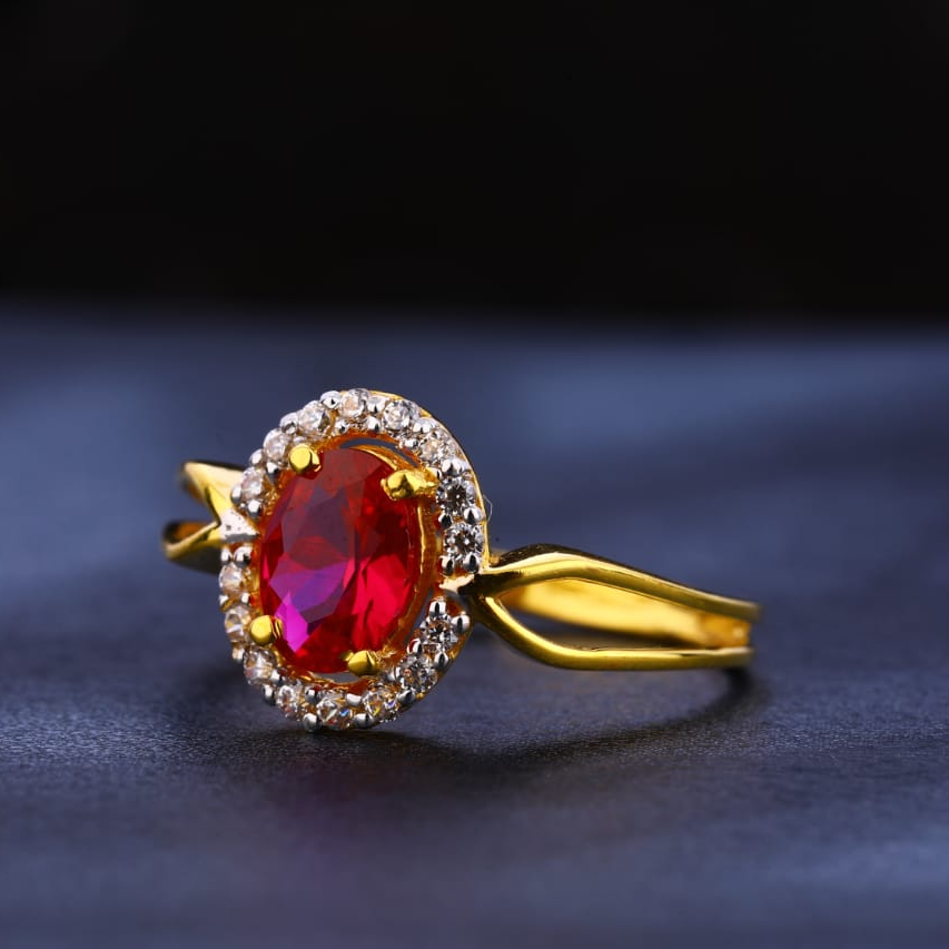 22KT Gold Ladies Ring LR348