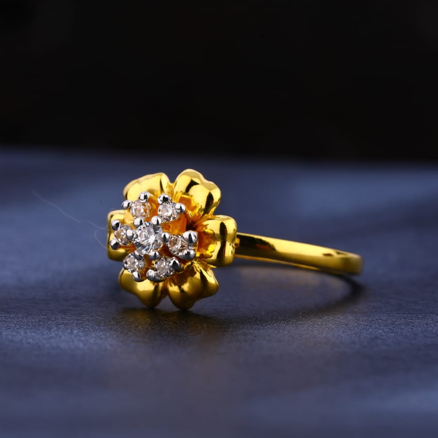 916 gold cz hallmark exclusive ladies ring lr344