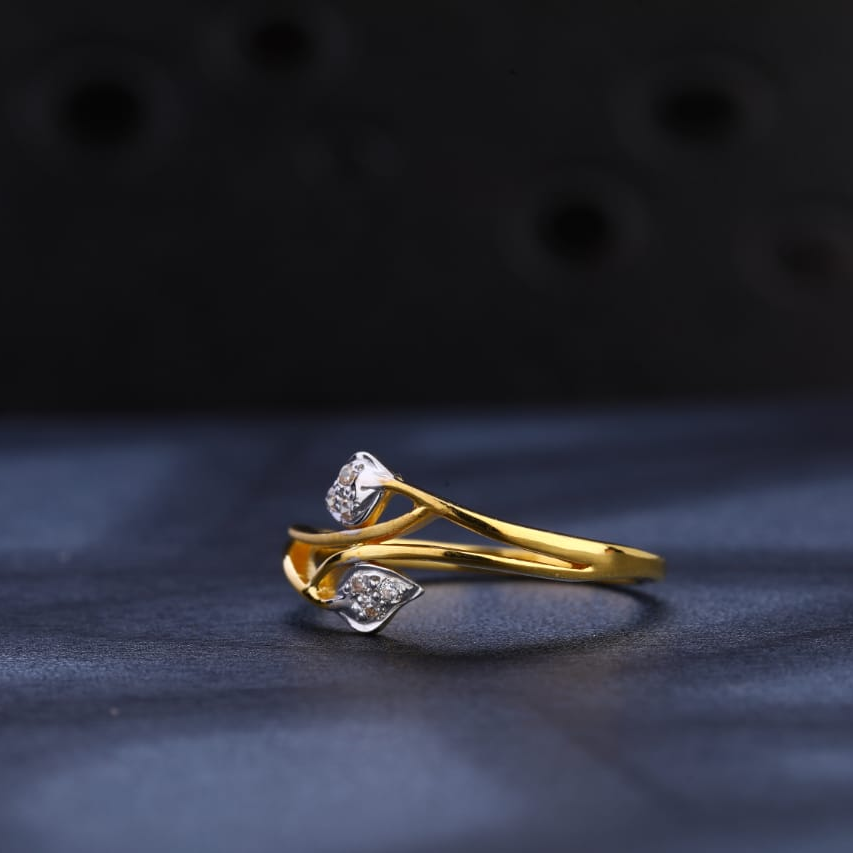 22KT Gold CZ Ladies Gorgeous Ring LR1055
