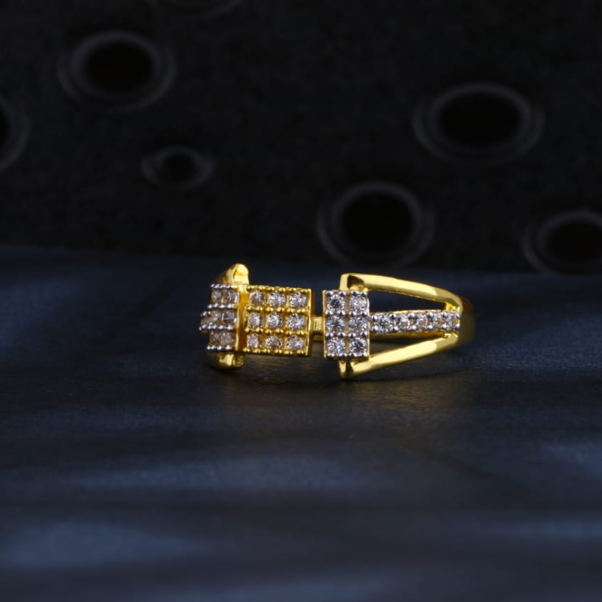 22KT Gold CZ Hallmark Ladies Ring LR1480