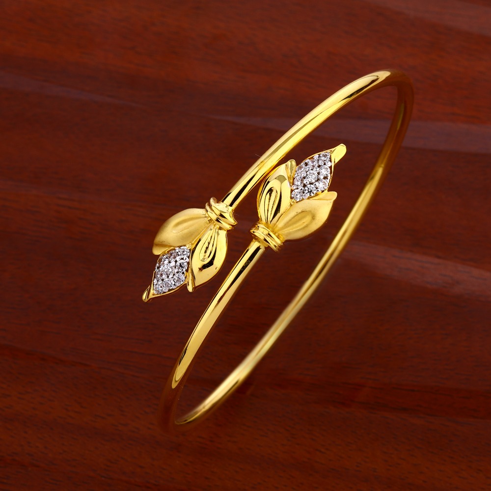 18KT Gold LADIES Kada Bracelet LKB184