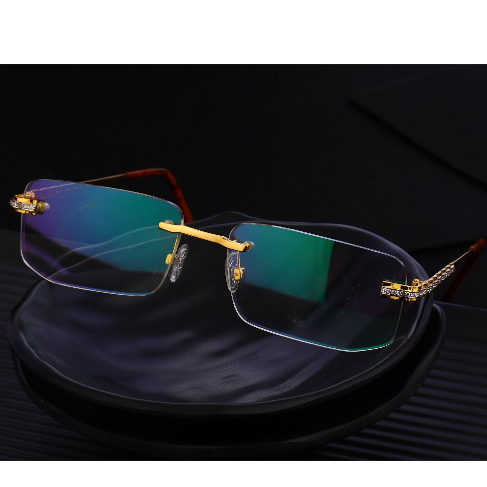18KT Gold Hallmark Mens Delicate Spectacle S21