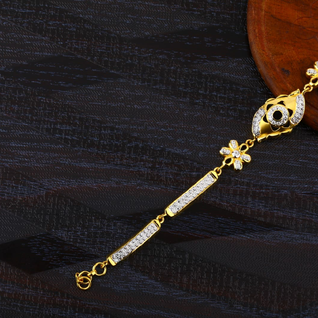 916 Gold Ladies Gorgeous Bracelet LB418
