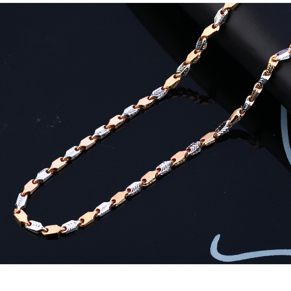 18KT Rose Gold  Men's Chain RMC99